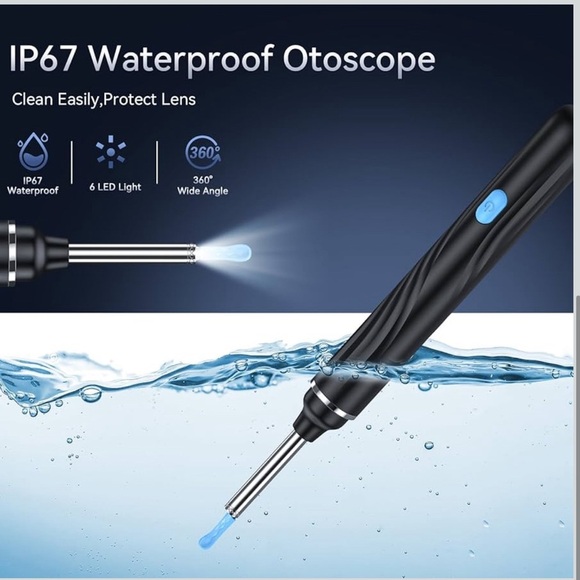 NWT Wireless Ear Cleaning tool with Camera - Black - Picture 7 of 7